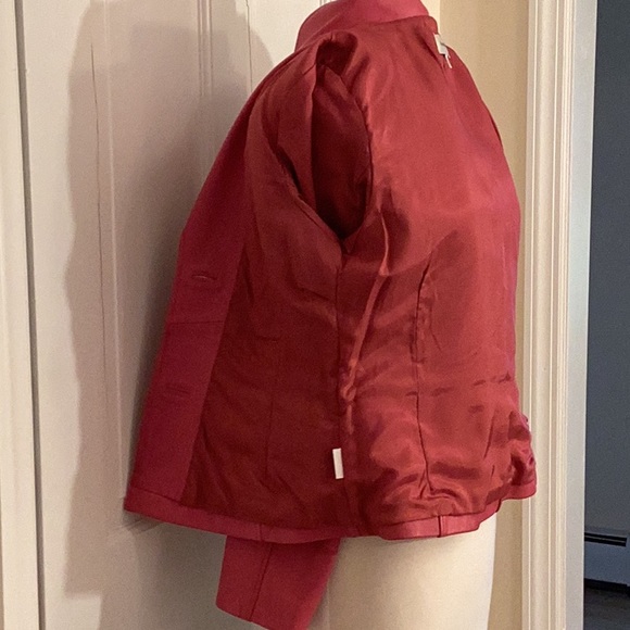Sue Bristol Size 8 Pink Leather Jacket. - Picture 12 of 13
